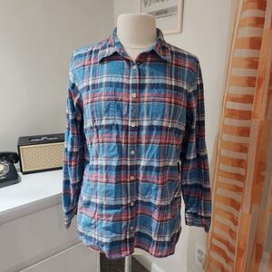 LL Bean Flannel Shirt Size Large